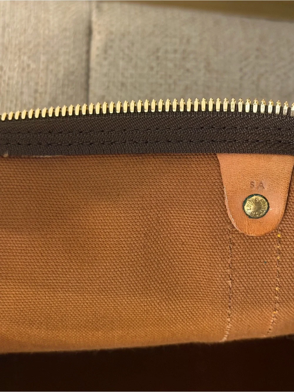 Louis Vuitton Monogram Canvas Keepall 45 Vintage